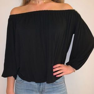 Off the shoulder top